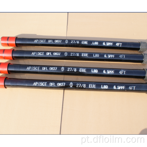 Junta de filhote 3-1/2in, 9,3lb/ft l80, eue, 1,5m com acoplamento